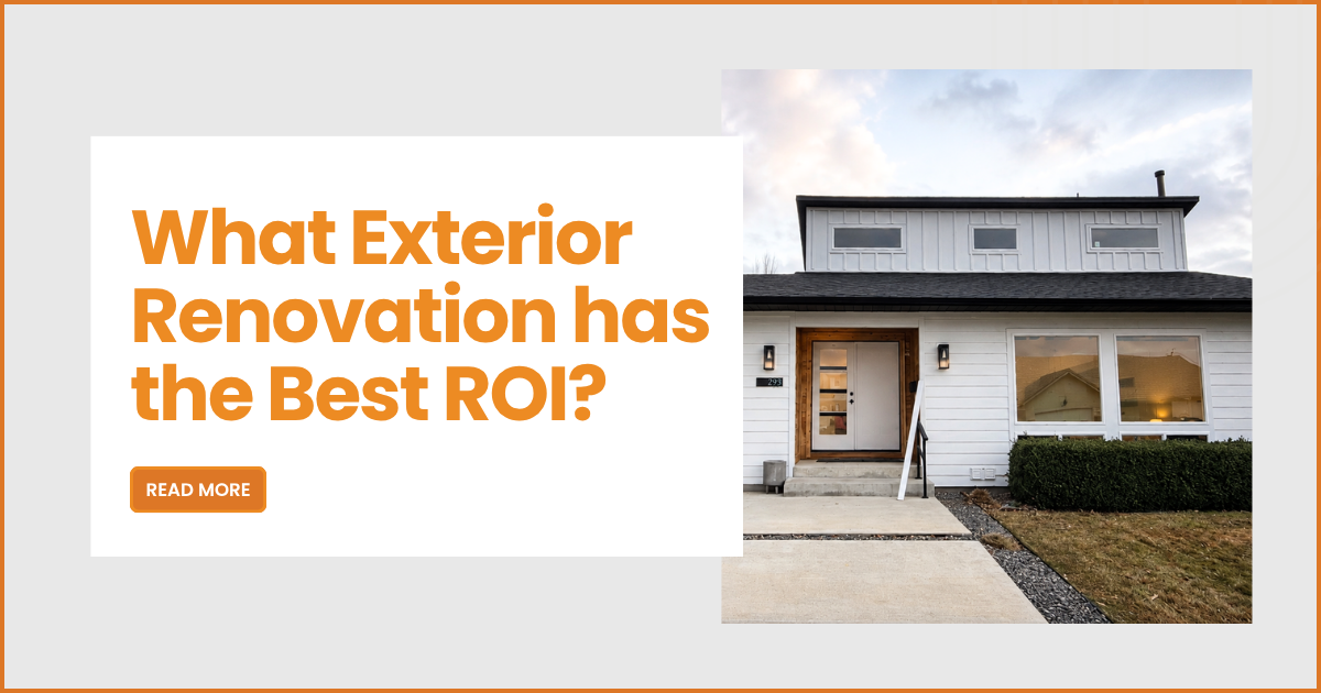 What Exterior Renovation Has the Best ROI?